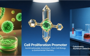 金精三羧酸銨鹽：從細胞培養促進劑到鋁試劑的多面性研究