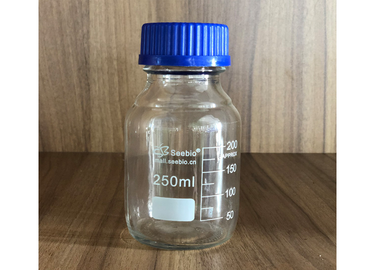 試劑瓶,藍蓋,本色瓶身,容積250mL